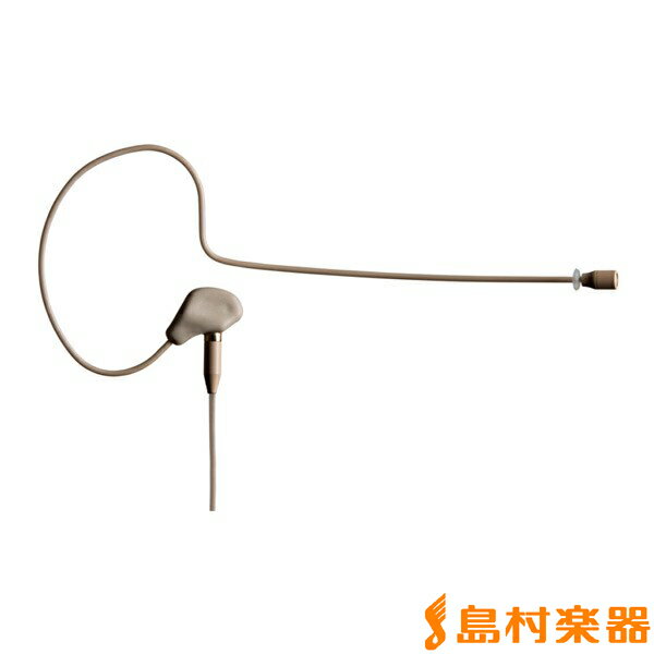 C111 LP片耳に掛けるタイプのマイクロホンです。C111 LPは極めて小型で、マイクロホンを目立たせたくないプレゼンテーションやスピーチ、アナウンス、演劇等に最適です。また、軽量で装着感に優れており、長時間の使用でも着けていることを感じさせません。【 特徴 】■ 細い針金状のイヤーフックとアーム、極めて小さいマイクヘッドで構成。■ マイクロホンの存在を目立たせることなく収音可能。■ 目立ちにくい肌色を採用。■ 質量わずか7gの超軽量設計。■ イヤーフックやブームは柔軟性に優れたステンレスを採用。■ 自在に曲がり任意の形状を保つことができます。■ 微細な音声信号も確実に捉えるコンデンサー型カートリッジを採用。■ 高品位でクリアな音質での収音が可能。■ 全方向に対して均一な感度を持つ無指向性で、マイクロホンの正面から口元が多少ずれても、音質や音量の変化を抑制。■ AKGの2.4GHz帯ワイヤレスシステム「DMS70」やB帯ワイヤレスシステム「WMS470」の両モデルのボディーパック型送信機に対応。[Spec]形式 コンデンサー型指向特性 無指向性周波数特性 60Hz〜15kHz開回路感度 -53dB re 1V/Pa最大音圧レベル 130dB SPL(THD1%)インピーダンス 1.8kΩ電源 別売のAKGワイヤレスシステムのボディーパック型送信機、またはポータブルミニミキサー（B29 L）に対応。コネクター ミニXLR 3ピン(メス)ケーブル長 1.5m質量 7g(除ケーブル)付属品 ウィンドスクリーン×2、クリップ、マイクポーチJANコード：9002761035261