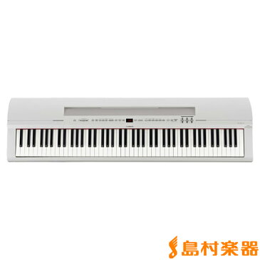 YAMAHA P-255 ホワイト 電子ピアノ 88鍵盤 【ヤマハ P255】【別売り延長保証対応プラン：D】