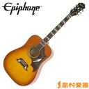 Epiphone DOVE Studio(DOVE Pro) Violinburst ダブ エレアコギター トップ単板 エピフォン DOVE Studio