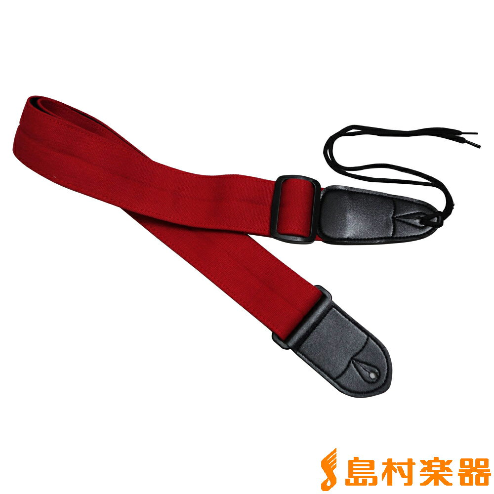 E.D.GEAR ECS-1 ROB(レッド×ホワイト) ギターストラップ イーディーギア EDGEAR ECS1