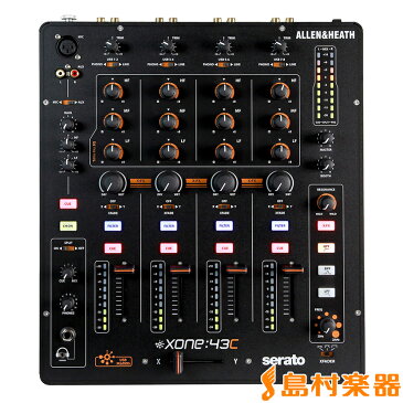 Allen & Heath Xone:43C DJミキサー Serato対応 【アレン＆ヒース】【国内正規品】