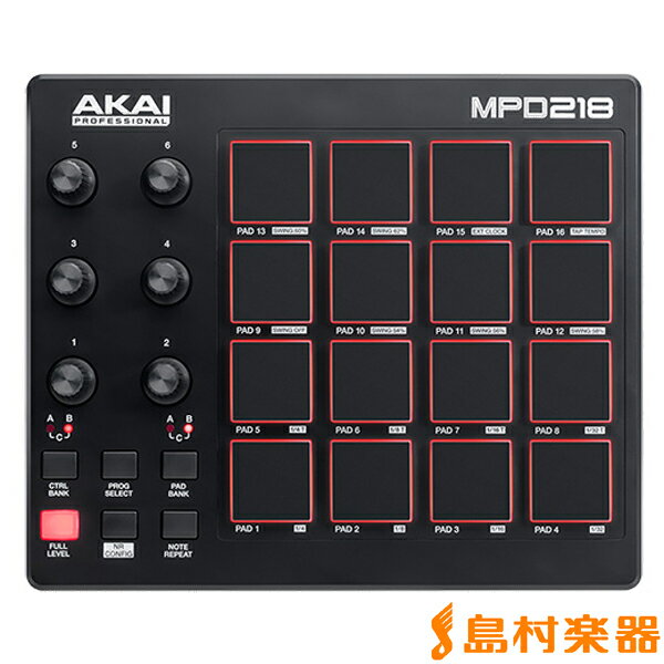 AKAI MPD218 MIDI コントローラー アカイ