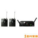 AKG WMS40 PRO MINI2 INSTRUMENTAL SET DUAL 2チャンネルB帯ワイヤレスシステム アーカーゲー