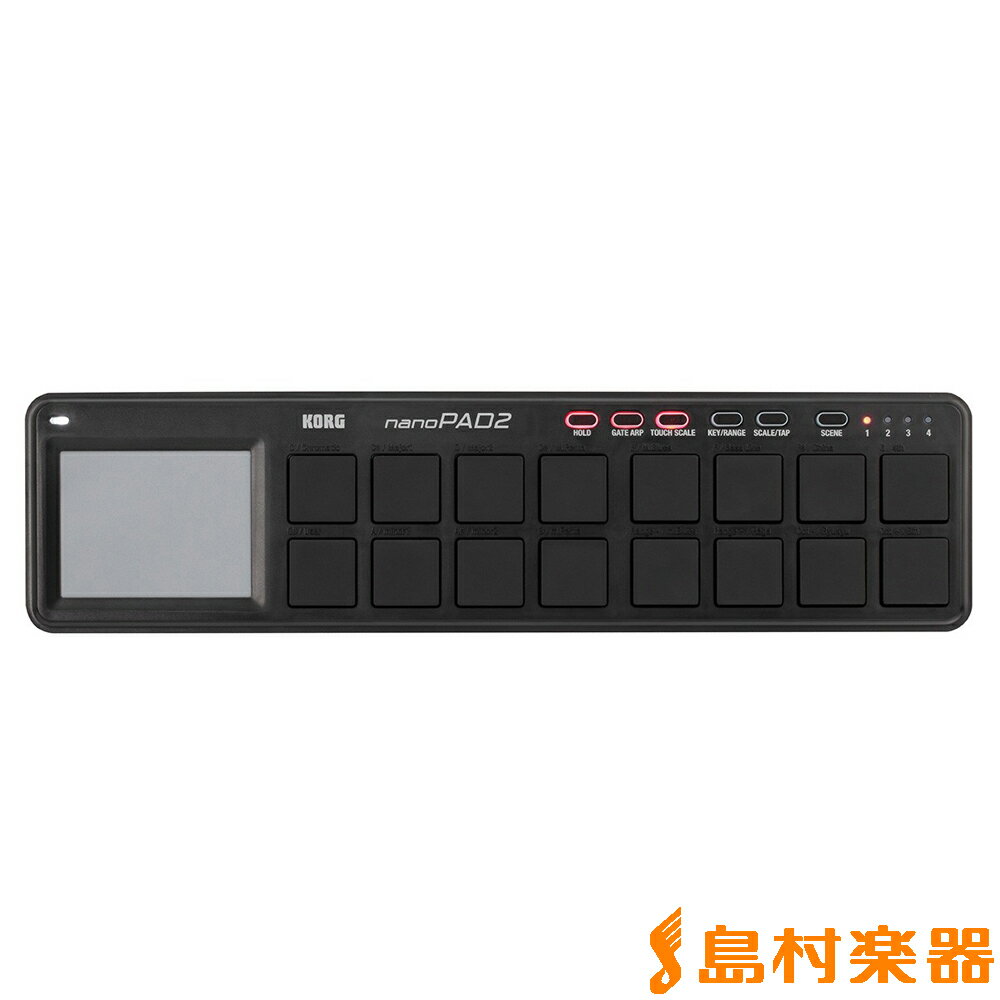 KORG nanoPAD2 BK (֥å) MIDIȥ顼 饤 USB 륰