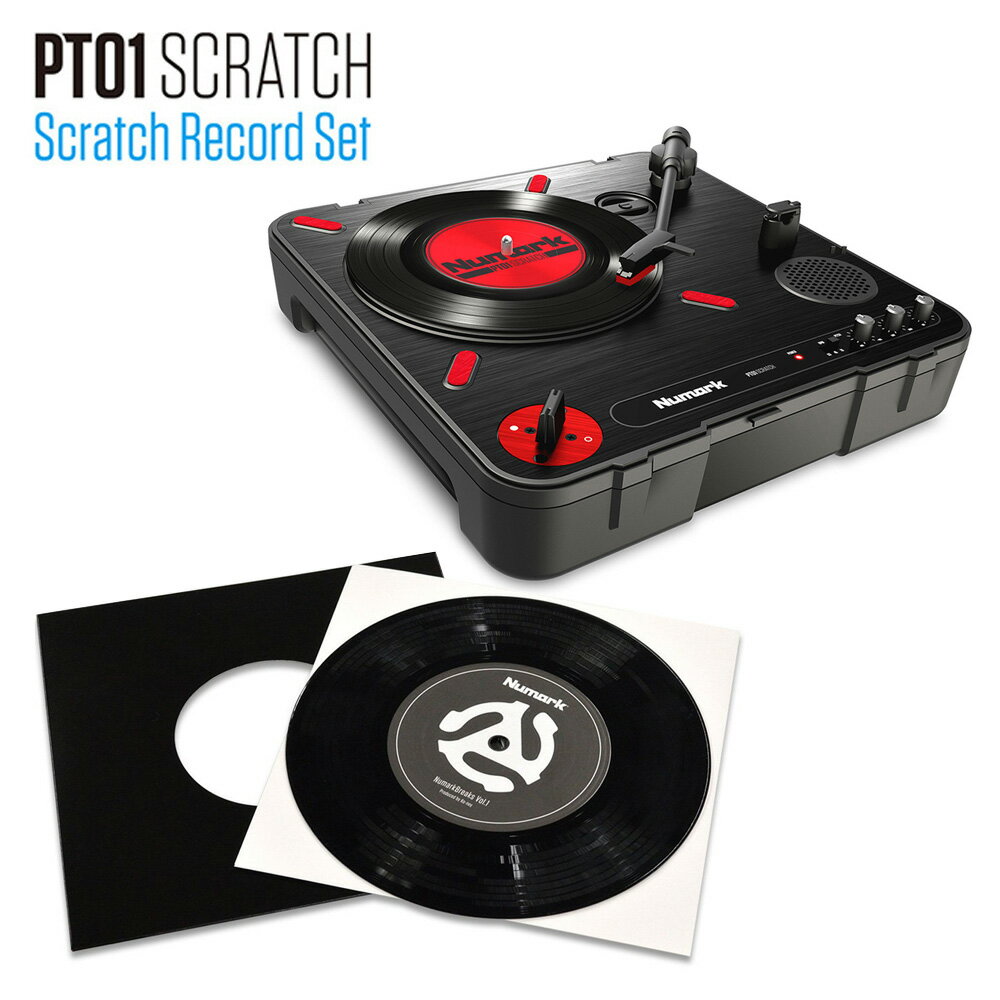 Numark SCRATCH RECORD SET ターンテーブルセット 7インチ レコード ヌマーク NU-SET-021