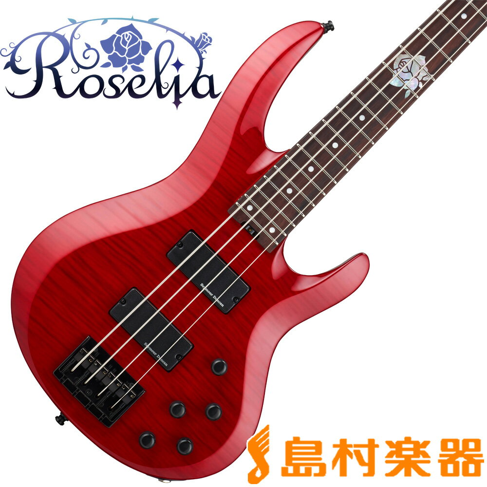 ESP BTL ROSELIA LISA ESP×バンドリ！ ロゼリア 今井リサモデル ベース BanG Dream! イーエスピー 【受注生産 納期お問合せ下さい ※注文後のキャンセル不可】