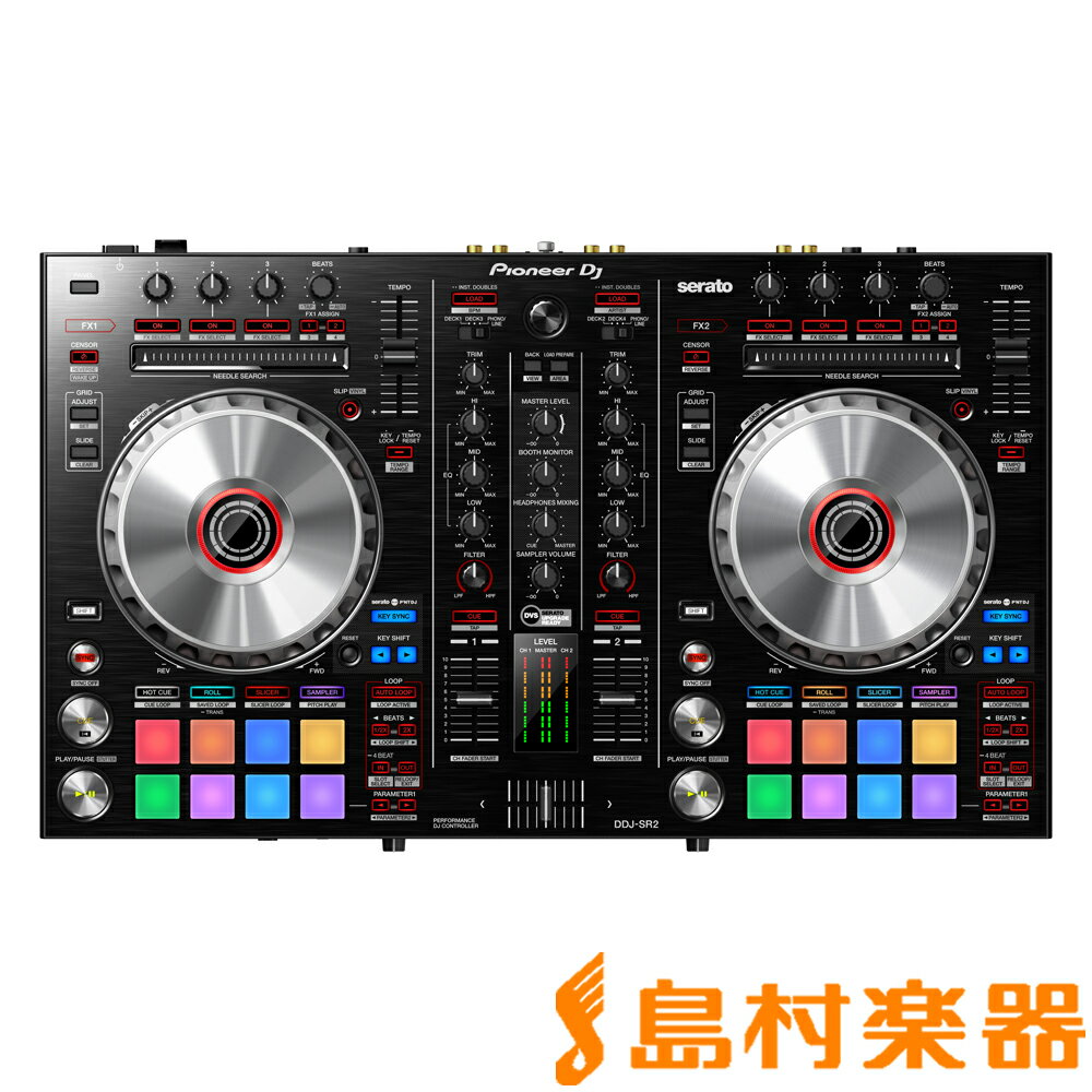 あす楽 DDJ-REV1 + ATH-S100BPK ヘッドホンセット 【無償ダウンロード版Serato DJ Lite対応】 Pioneer DJ DJ機器 DJコントローラー