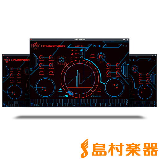 Tracktion MOK Waverazor プラグインソフト トラクション Tracktion MOK Waverazor プラグインソフト トラクション