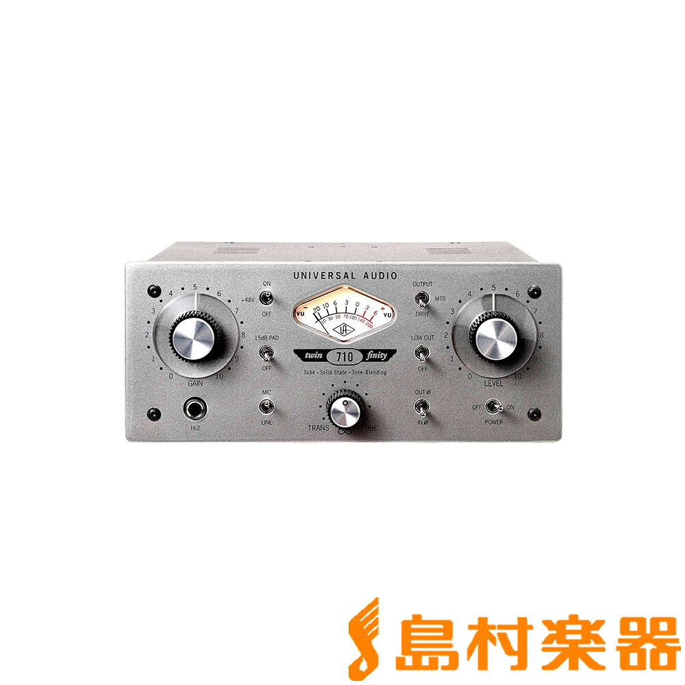 UNIVERSAL AUDIO 710 TWIN FINITY プリアンプ ユニバーサルオーディオ