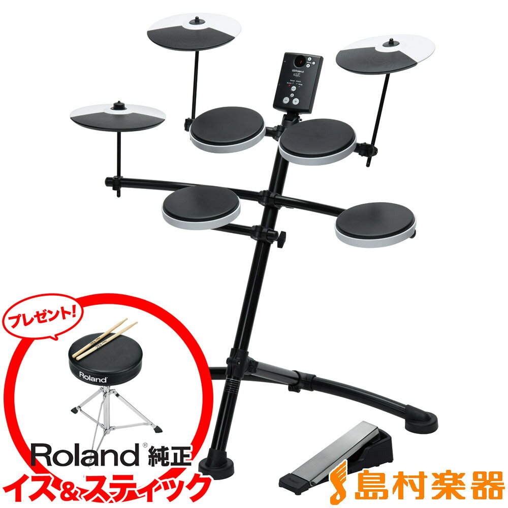 Roland TD-1K 電子ドラムセット Vドラム V-Drums Kit 【ローランド TD1K】【イス・スティックプレゼント5月6日まで】