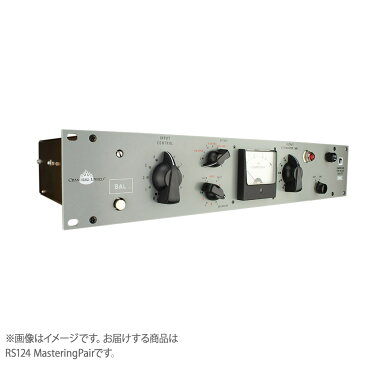 CHANDLER LIMITED RS124 MasteringPair 真空管コンプレッサー/ペア/ステップIN・OUT搭載/Abbey Road Tube Compressor 【チャンドラーリミテッド】