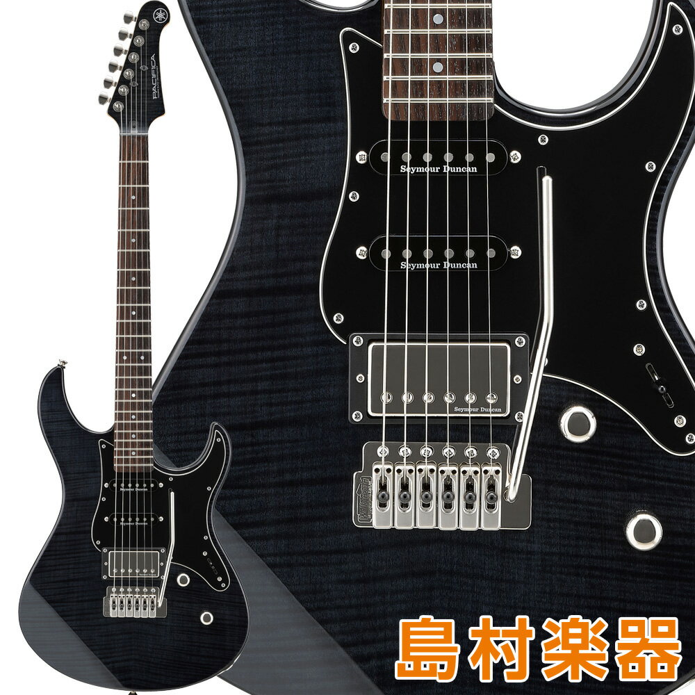 YAMAHA PACIFICA612VIIFM TBL エレキギター トランスルーセントブラック 【ヤマハ パシフィカ PAC612】