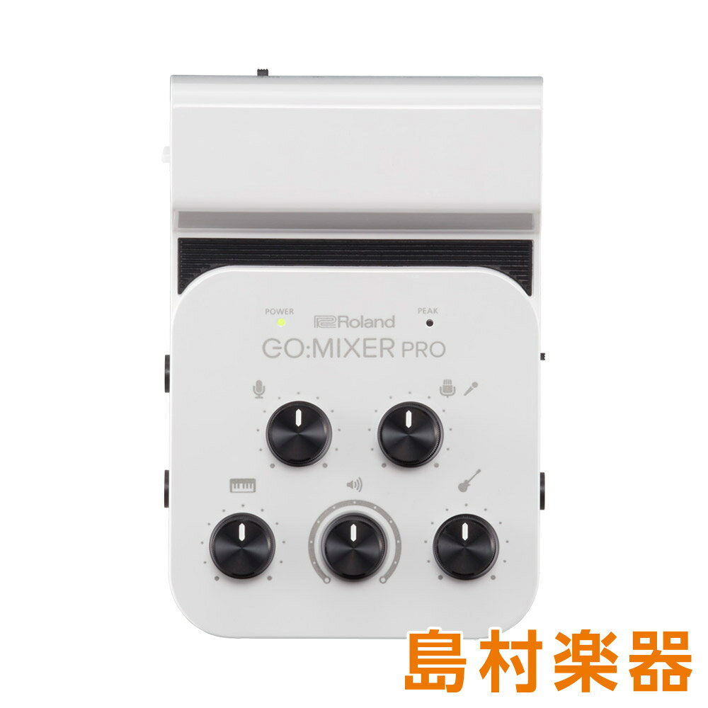 Roland GO:MIXER PRO スマートフォン用 配信オーディオミキサー インターフェイス 【ローランド GOMIXER】