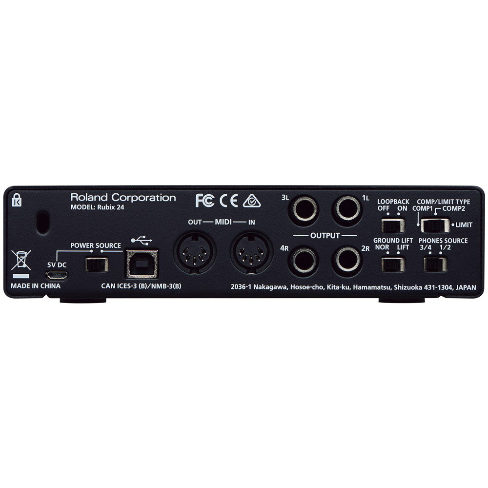 Roland RUBIX24 USB オーディオインターフェイス 【ローランド】【新宿PePe店】