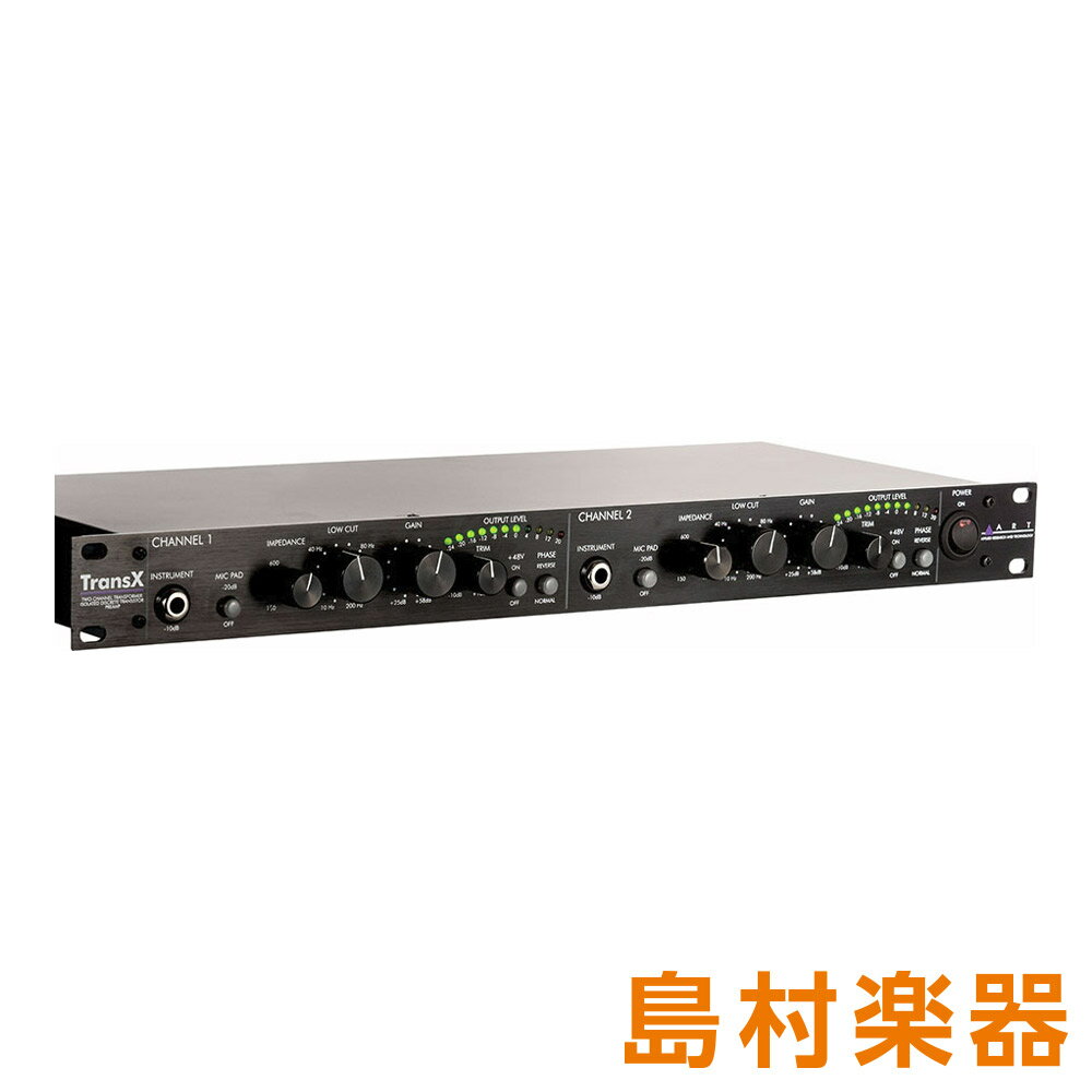 ART TransX 2チャンネル マイクプリアンプ