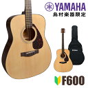 【レビューで厳選ピック5種プレゼント】 YAMAHA F600 アコースティックギター アコギ フォークギター 初心者 入門モデル 島村楽器WEBSHOP限定 ヤマハ