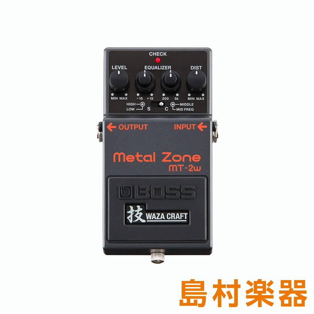 BOSS Metal Zone MT-2W エフェクター ディストーション ボス 技 WAZA CRAFT