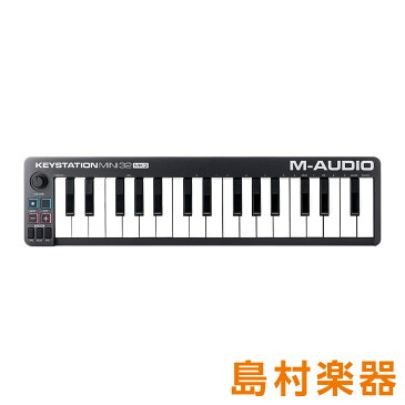 M-AUDIO Keystation Mini32 MK3 32鍵盤 MIDIキーボード 【Mオーディオ】
