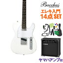 Bacchus BTE-1R SW エレキギター 初心者14...