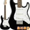 Mini Strat Laurel Fingerboard【特徴】Bullet StratのコンパクトバージョンであるMini Stratは、エントリープレイヤーや、アクティブに楽器を持ち回りたいと考えているトラベラー、手の小さな方にも最適なモデルです。世界で最も人気のあるギターモデルであるフェンダー・ストラトキャスターのシェイプを踏襲した新設計の薄型ボディとスリムネックは、プレイヤビリティの向上に貢献します。5ウェイスイッチング仕様の3基のStratocasterシングルコイルはクラシックなフェンダートーンを提供し、その他、改善されたマシンヘッド、ハードテイル・ブリッジ、小型ストラップピン、サイドマウント・ジャックといった新仕様をフィーチャーしています。【詳細情報】ボディ：Laminated Hardwoodボディフィニッシュ：Polyurethaneボディシェイプ：Stratocasterネック：Mapleネックフィニッシュ：Natural Satinネックシェイプ：”C” Shapeスケール：22.75” (578 mm)フィンガーボード：Indian Laurelフィンガーボードラジアス：9.5” (241 mm)フレットナンバー：20Frets Size：Mediumナット：Synthetic Boneナット幅：1.6” (40.6 mm)ポジションインレイ：Pearloid Dotトラスロッド：Standardブリッジピックアップ：Standard Single-Coil Stratミドルピックアップ：Standard Single-Coil Stratネックピックアップ：Standard Single-Coil Stratコントロール：Master Volume, Master Toneピックアップスイッチ：5-Position Blade: Position 1. Bridge Pickup, Position 2. Bridge and Middle Pickup, Position 3. Middle Pickup, Position 4. Middle and Neck Pickup, Position 5. Neck Pickupピックアップコンフィギュレーション：SSSブリッジ：6-Saddle Vintage-Style Hardtailハードウェアフィニッシュ：Chromeチューニングマシーン：Standard Die-Castピックガード：1-Ply Whiteコントロールノブ：White Plasticストリング：Fender USA 250L, NPS (.009-.042 Gauges)ソフトケース付属JANコード：0885978884629