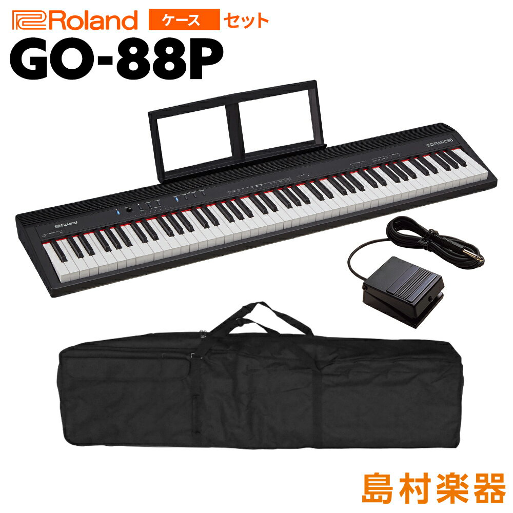 Roland GO:PIANO88 電子ピアノ セミウェイト88鍵盤 キーボード ケースセット ローランド GO-88Pのサムネイル