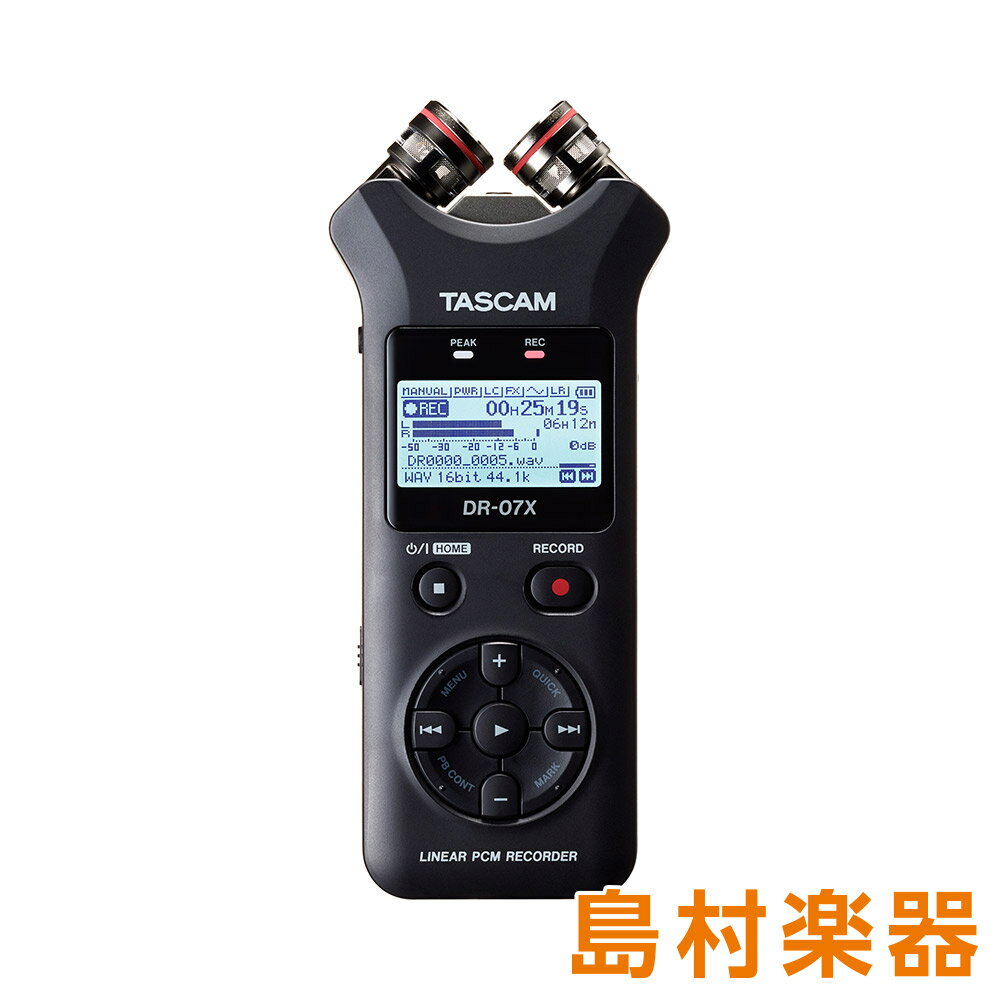 TASCAM DR-07X ϥǥ쥳 USBǥ󥿡ե 