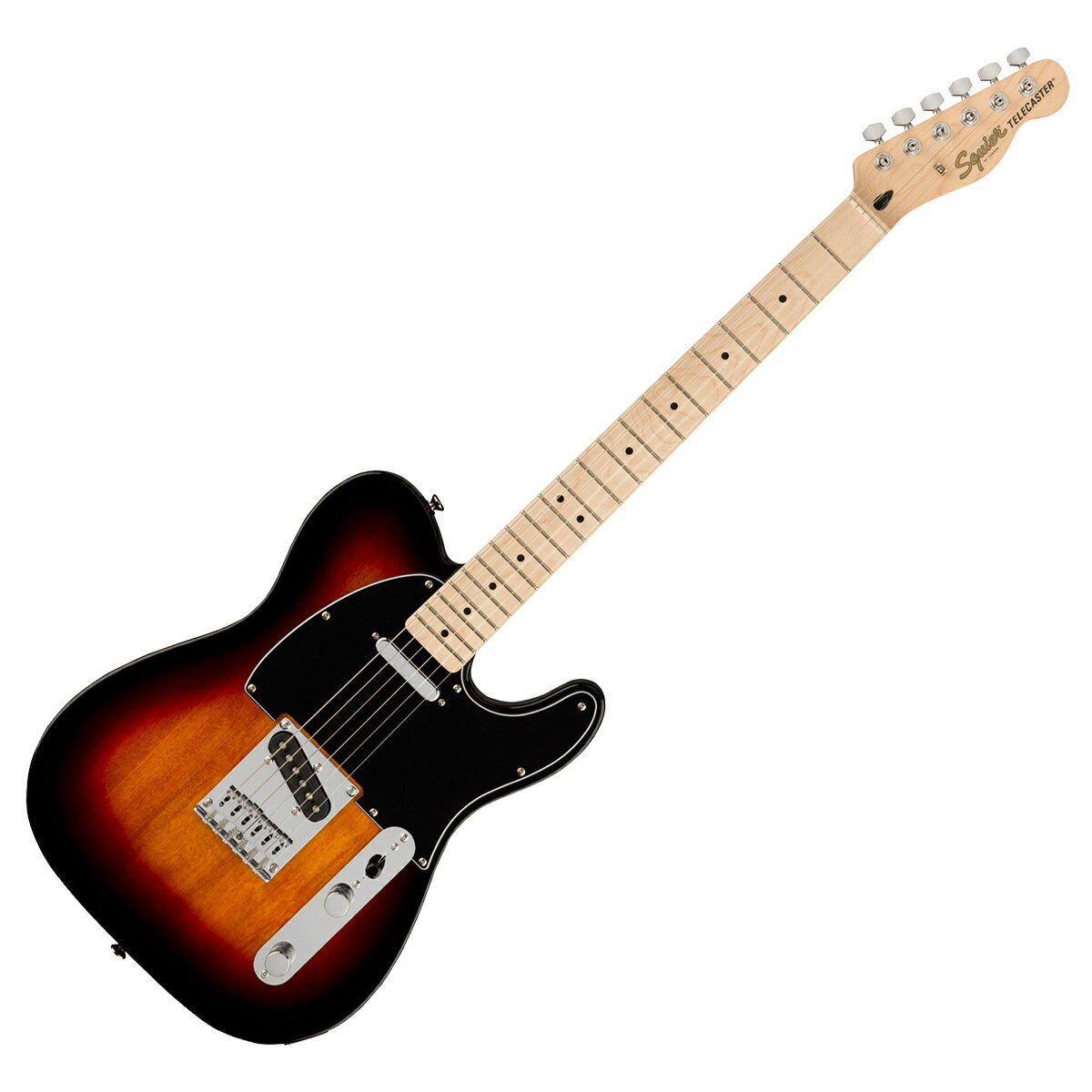 Squier by Fender Affinity Series Telecaster Maple Fingerboard Black Pickguard エレキギター テレキャスター スクワイヤー / スクワイア