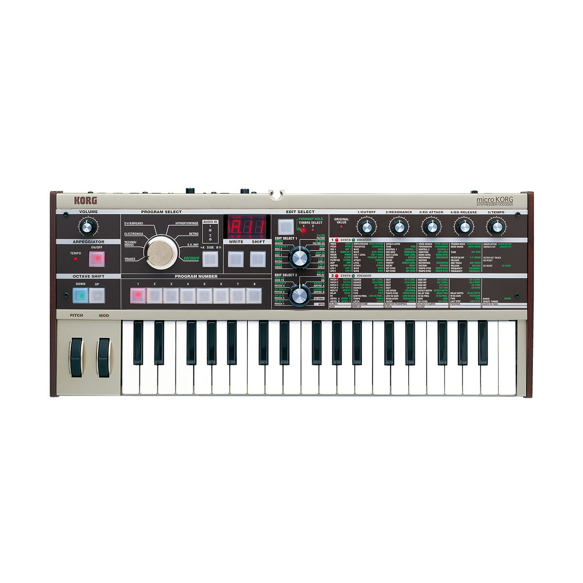 KORG microKORG MK1 シンセサイザー 37鍵盤 コルグ