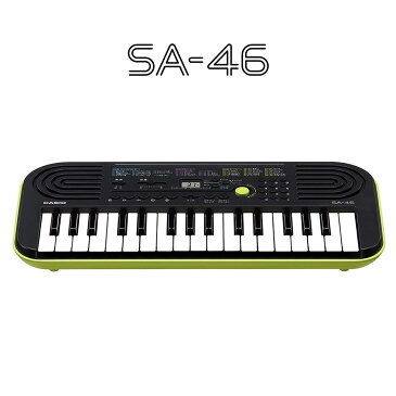 キーボード 電子ピアノ CASIO SA-46 ミニキーボード 32鍵盤 【カシオ SA46】 楽器