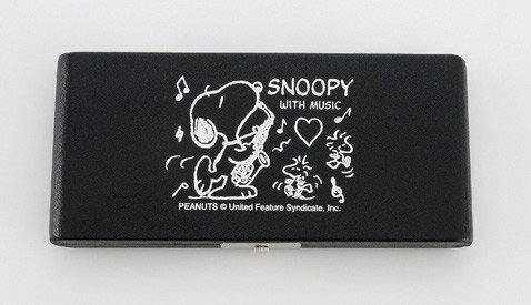 SNOOPY SAS10 黒 リードケース アルトサックス 10枚収納可 【 スヌーピー 】