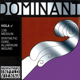 THOMASTIK Dominant viola Va1A-136 ビオラ弦 A線弦 アルミ巻き ドミナント トマスティック