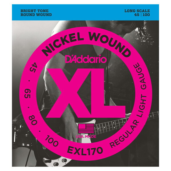 D'Addario EXL170 ˥å 45-100 쥮顼饤 ꥪ 쥭١