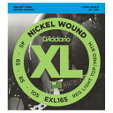 D'Addario EXL165 ニッケル 45-105 レギュラーライトトップミディアムボトム ダダリオ エレキベース弦