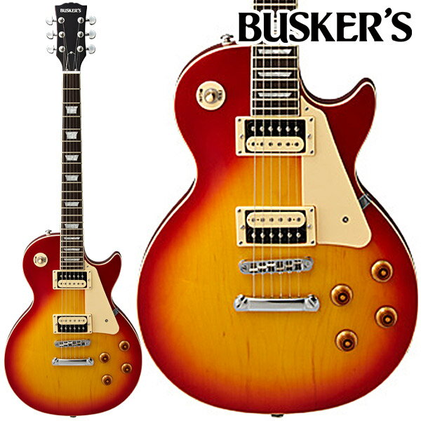 BUSKER 039 S BLS300 CS レスポールスタンダード 軽量 エレキギター チェリーサンバースト バスカーズ