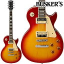 BUSKER'S BLS300 CS レスポールスタンダード 軽量 エレキギター チェリーサンバースト バスカーズ