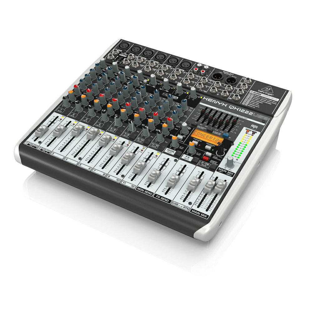 BEHRINGER QX1222USB XENYX アナログミキサー ベリンガー 【正規輸入品】