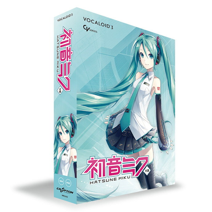 CRYPTON VOCALOID3 HATSUNE MIKU V3 初音ミク ボーカロイド クリプトン