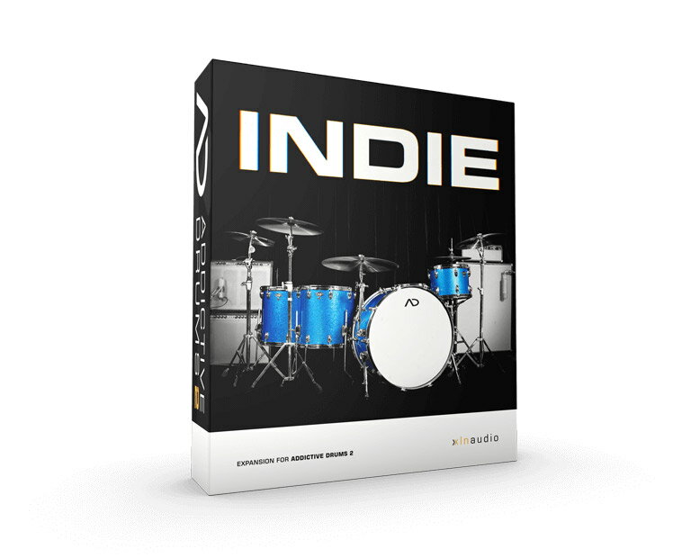 [特価 2024/05/28迄] XLN Audio Addictive Drums2 ADpak INDIE XLNオーディオ [メール納品 代引き不可]