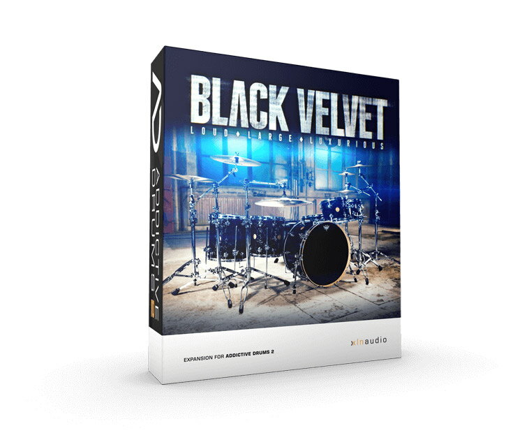 [特価 2024/05/28迄] XLN Audio Addictive Drums2 ADpak Black Velvet XLNオーディオ [メール納品 代引き不可]