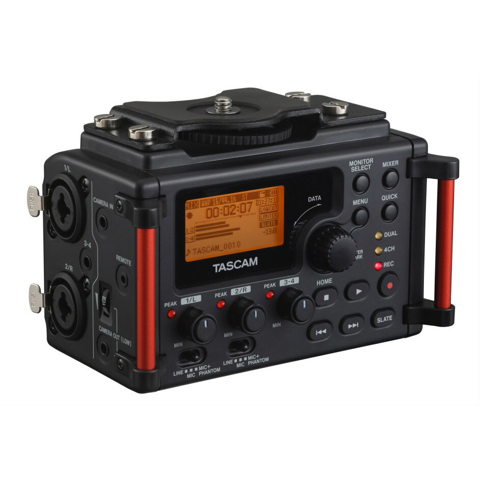 TASCAM DR-60DMKII カメラ用リニアPCMレコーダー／ミキサー タスカム