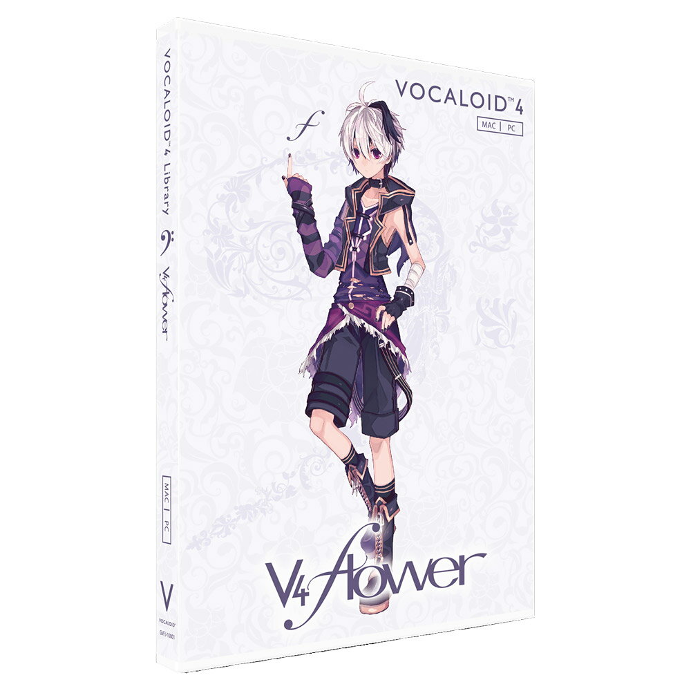 Gynoid VOCALOID4 Library v4 Flower 単体版 ボーカロイド ガイノイド vflower GVFJ-10001