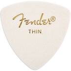 Fender 346 PICK 12 THIN ピック 12枚セット おにぎり型 シン ホワイト フェンダー