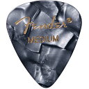 Fender Premium Celluloid 351 Shape Picks Medium Black Moto 12-Pack ピック 12枚セット ミディアム セルロイド ティアドロップ フェンダー