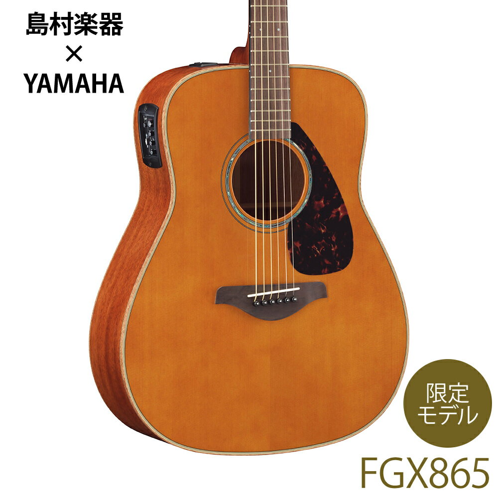 オール単板YAMAHAFGX865T(ティンテッド)アコースティックギターエレアコヤマハ島村楽器限定