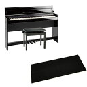 【8/31迄 4000円相当ヘッドホンプレゼント!】 Roland DP603-PES ブラックカーペット(小)セット 電子ピアノ 88鍵盤 ローランド 【配送...