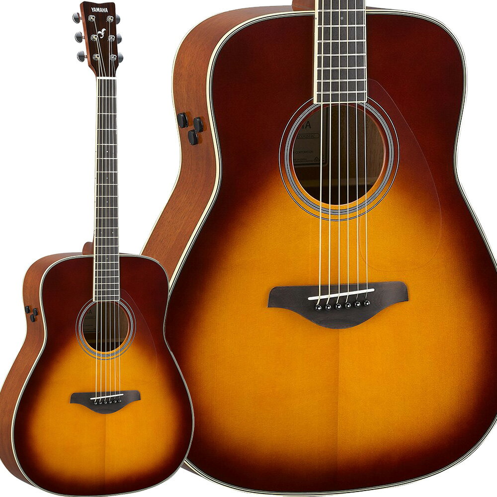 YAMAHA Trans Acoustic FG-TA Brown Sunburst トランスアコースティックギター(エレアコ) 生音エフェクト ヤマハ