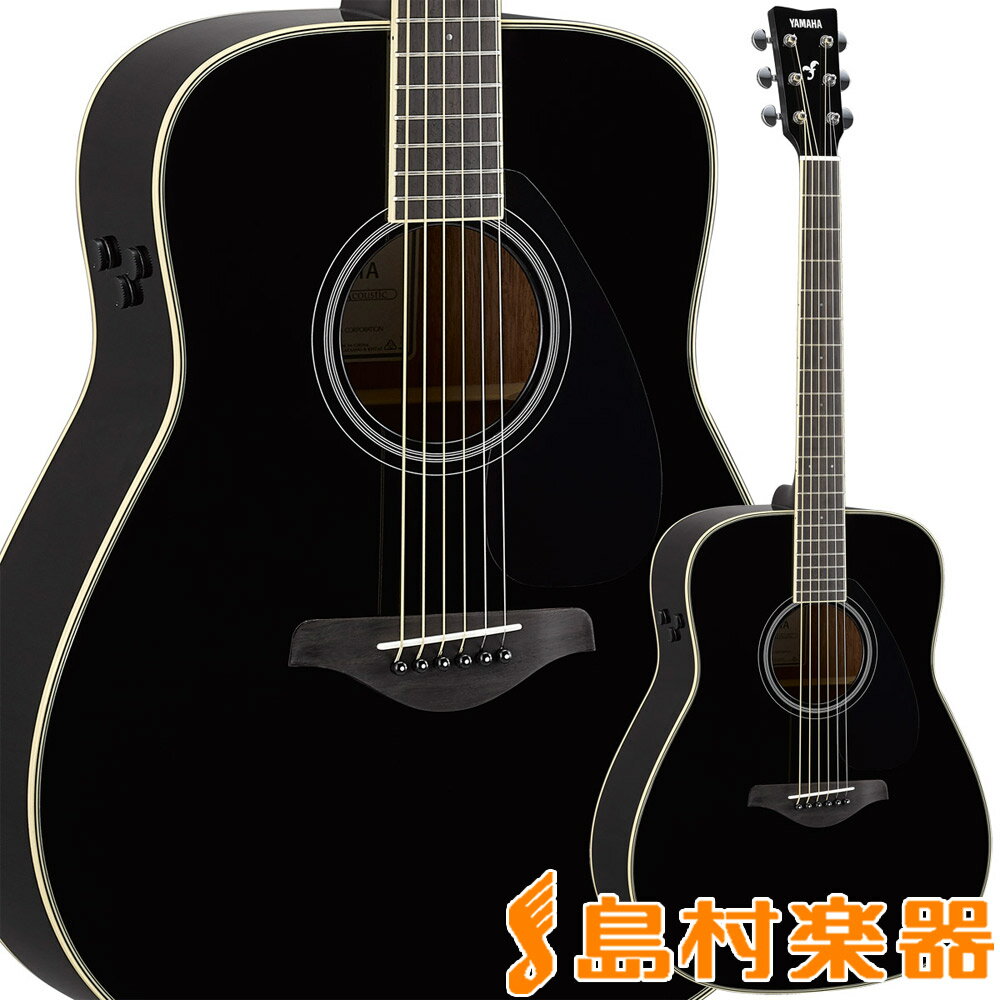 YAMAHA Trans Acoustic FG-TA Black トランスアコースティックギター(エレアコ) 生音エフェクト ヤマハ