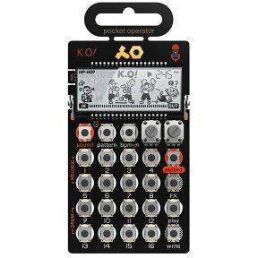 Teenage Engineering pocket operator PO-33 K.O! マイクロサンプラー ティーンエイジ エンジニアリング PO33ko[国内正規品]