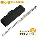 【吹奏楽応援SALE】 EASTMAN EFL-210SE フルート 【オフセット カバードキイ】 【Eメカ付き】 イーストマン EFL210SE