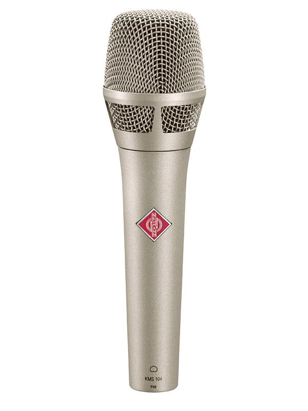 【5日と10日はエントリーでさらにP5倍】NEUMANN KMS104 (ニッケル) コンデンサーマイク ノイマン